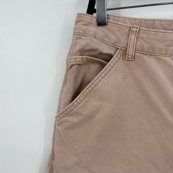 Asos Design Straight Denim Jeans Women's Beige High Rise Medium Wash size 8 - Picture 4 of 15